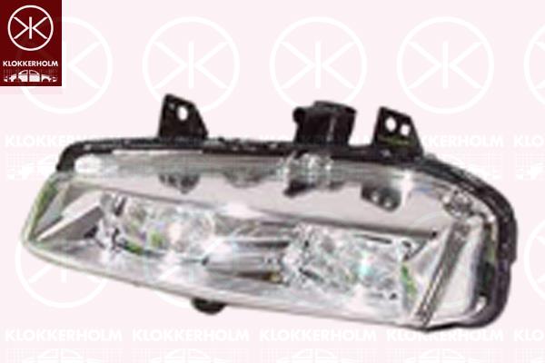 Front Fog Light, Left Front, LED, Valeo, LR026090 (LANDROVE)