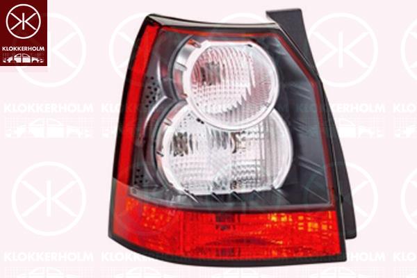 Tail Light Assembly, Left, with bulb holder, P21/5W, P21W, PY21W, Visteon, BH5213W405AA (LANDROVE), LR022053 (LANDROVE)