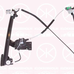 Window Regulator, 2/4-drs, OE-type, without electric motor, without comfort function, Electric, Left Front, CUH000031 (ROVER), CUH000032 (ROVER), CUH000033 (ROVER), LR006372 (ROVER)