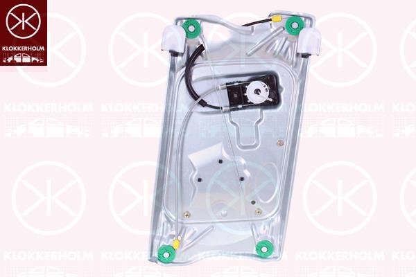 Window Regulator, 2/4-drs, OE-type, without electric motor, Electric, Left Front, 6H5223201AJ (ROVER), LR060136 (ROVER)