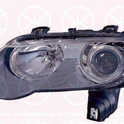 Headlight, with motor for headlamp levelling, Left, H9/H7, Housing Colour: black, Illuminance [lx]: 30, XBC002850 (ROVER)