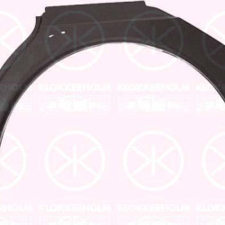 Quarter Panel, 4-dr, Wheel Arch Border, Repair Panel, Left Rear, Outer section, 