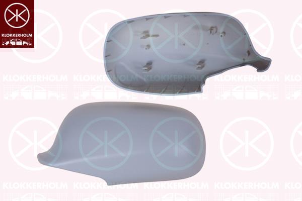 Housing, exterior mirror, w/primer, Left, 12797722 (SAAB)