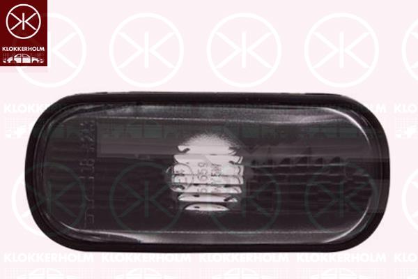 Direction Indicator, lateral installation, white, Housing Colour: black, without bulb holder, 05336250 (SAAB), 400126587 (SAAB), 5142807 (SAAB)