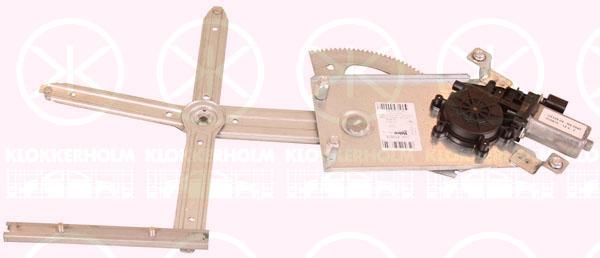 Window Regulator, with electric motor, without comfort function, Electric, Left Front, 51 84 817 (SAAB)