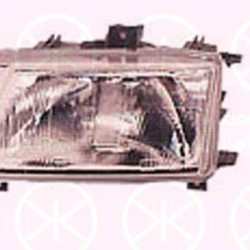 Headlight, H4, for vehicles with headlight levelling, for vehicles without headlight levelling, Valeo, Left, Illuminance [lx]: 20, 6K0941015 (SEAT)