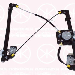 Window Regulator, OE-type, with electric motor, without comfort function, Electric, Right Front, Number of pins: 2, 6K4837402 (VAG), 6K4837402B (VAG), 6K4837402C (VAG), 6K4837402D (VAG), 6K4837402H (VAG), 6K4837402P (VAG), 6K4837462 (VAG)