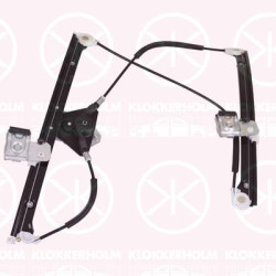 Window Regulator, OE-type, Manual, Left Front, 6K4837401F (VW), 6K4837401K (VW), 6K4 837 401M (VW), 6K4837401F (SEAT), 6K4837401K (SEAT), 6K4837401M (SEAT)