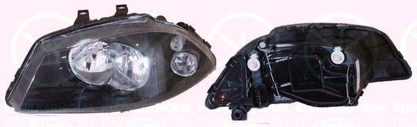 Headlight, H4, for vehicles with headlight levelling, Right, Illuminance [lx]: 17.5, 6L1941024 (SEAT), 6L1941024A (SEAT), 6L1941752M (SEAT)