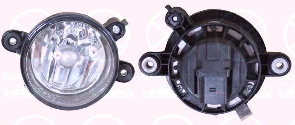 Front Fog Light, H3, Front, 6L0941703 (SEAT)