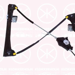 Window Regulator, 4-dr, OE-type, without electric motor, Electric, Left Front, 6L3837755AA (SEAT), 6L4837755G (SEAT), 6L4837755Q (SEAT), 6L4837755AA (SEAT)