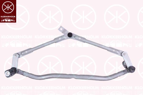 Wiper Linkage, Front, Set, for left-hand drive vehicles, 6L1955601 (SEAT), 6L1955603 (SEAT), 6L2955601 (SEAT)