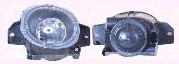 Front Fog Light, Valeo, Left Front, 1M0941701B (SEAT), 1M0941701 (SEAT), 1M0941701A (SEAT)