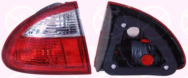 Tail Light Assembly, without bulb holder, Left, Outer section, 1M6945111 (SEAT), 1M6945111 01C (SEAT)