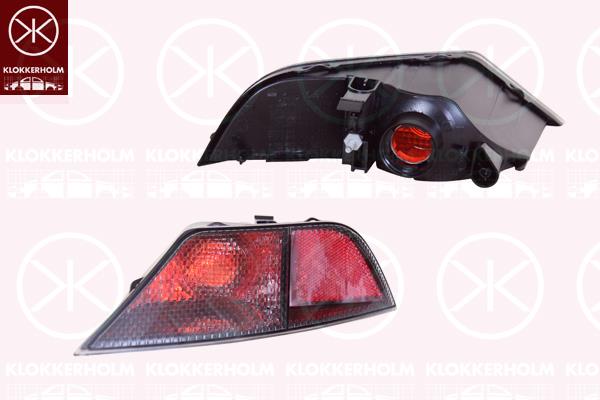 Rear Fog Light, without bulb holder, 5P0945223 (SEAT), 5P0945223B (SEAT), 5P0945224 (SEAT)