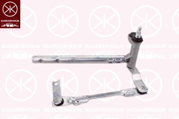 Wiper Linkage, " ", Left Front, for left-hand drive vehicles, 5P0955601A (SEAT), 5P0955601B (VW), 5P0955601B (SEAT), 5P0955601B (AUDI)