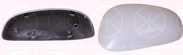 Housing, exterior mirror, w/primer, Left, 1P0857537 (SEAT), 1P0857537 GRU (SEAT)