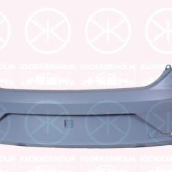 Bumper, w/primer, Rear, Trim Level: FACELIFT, 5F0807421M GRU (SEAT), 5F0807421MGRU (SEAT), 5F0807421N GRU (SEAT)