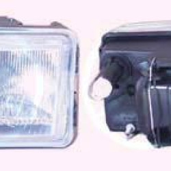 Headlight, Left, Illuminance [lx]: 25, H1/H1, without motor for headlamp levelling, Hella type, 1L0941017H (SEAT)