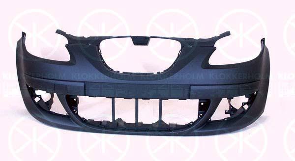 Bumper, w/primer, Front, not for trim level: FR, 5P0807217M GRU (SEAT)