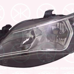 Headlight, Right, Illuminance [lx]: 12.5, H7/H7, Housing Colour: chrome, without motor for headlamp levelling, 6J1941006F (SEAT), 6J1941006H (SEAT), 6J1941006K (SEAT), 6J1941006N (SEAT)