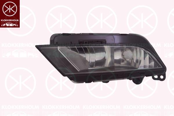 Front Fog Light, Right Front, with cornering light, H8, not for trim level: CUPRA, 6J9941702 (SEAT), 6J9941702A (SEAT)