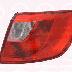 Tail Light Assembly, with bulb holder, Right, Outer section, AL, 6J8945096 (SEAT), 6J8945096C (SEAT)