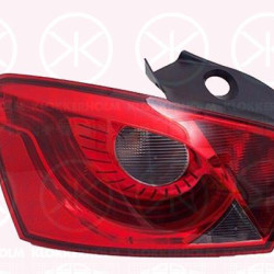 Tail Light Assembly, 5-drs, with bulb holder, Left, AL, 6J4945095K (SEAT), 6J4945111H (SEAT)