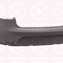 Bumper, w/primer, 5-drs, Rear, not for trim level: CUPRA, 6J4807421 GRU (SEAT)