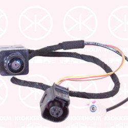 Rear View Camera, parking distance control, Rear Section, 3Q0980121P (SEAT)