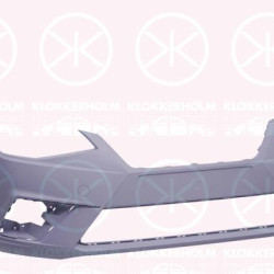 Bumper, w/primer, Front, 6F0807221D GRU (SEAT), 6F0807221DGRU (SEAT), 6F0807221F GRU (SEAT)