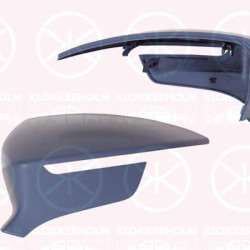 Housing, exterior mirror, Left, w/primer, 575857537DGRU (SEAT), 575857537D (SEAT), 575857537DGRU (VW)