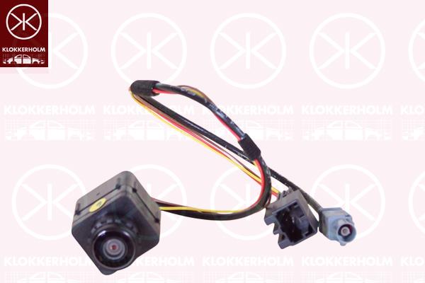 Rear View Camera, parking distance control, Rear Section, 3Q0980121J (SEAT)