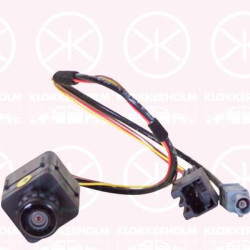 Rear View Camera, parking distance control, Rear Section, 3Q0980121J (SEAT)