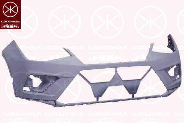 Bumper, w/primer, Front, not for trim level: FR, 6F9807221BGRU (SEAT)