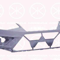 Bumper, w/primer, Front, not for trim level: FR, 6F9807221BGRU (SEAT)