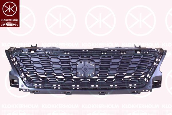 Ventilation Grilles, bumper, Front, black, Centre Section, not for trim level: FR, 6F98536549B9 (SEAT)