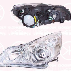 Headlight, Left, Xenon, without control unit for Xenon, D2S (gas discharge tube), HB3, without motor for headlamp levelling, 84001AJ110 (SUBARU), 84001AJ111 (SUBARU), 84001AJ112 (SUBARU)