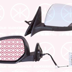 Exterior Mirror, Left, for electric mirror adjustment, Electronically foldable, Number of pins: 9, with indicator, Heatable, Convex, w/primer, 91036AJ291 (SUBARU), 91036AJ292 (SUBARU), 91036AJ293 (SUBARU)