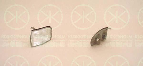 End Outline Marker Light, without bulb holder, white, Left, 84451FA030 (SUBARU)