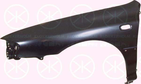 Wing, Left Front, with holes for trim/protective strip, with hole for direction indicator, 57110FA030 (SUBARU)