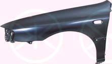 Wing, Left Front, with holes for trim/protective strip, with hole for direction indicator, 57110FA050 (SUBARU)