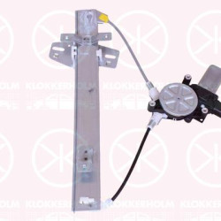 Window Regulator, OE-type, with electric motor, without comfort function, Electric, Right Rear, Number of pins: 2, 61042FG001 (SUBARU), 61042FG002 (SUBARU), 61042FG003 (SUBARU)