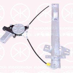 Window Regulator, with electric motor, with comfort function, Electric, Left Rear, Number of pins: 2, 61041SC010 (SUBARU), 61042SC011 (SUBARU)