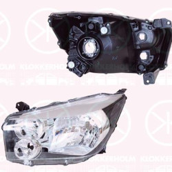 Headlight, Right, H4, Light Function: without daytime running light (LED), W21/5W, PY21W, with motor for headlamp levelling, 3512084M10 (SUBARU), 3512084M10-000 (SUZUKI)