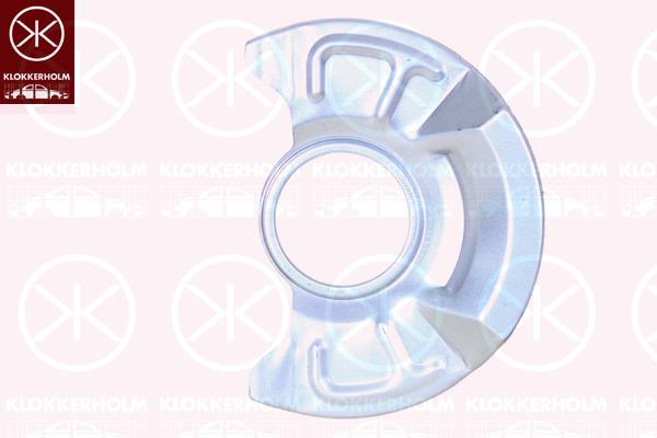 Splash Guard, brake disc, Front Axle, 09210972 (OPEL), 5532160B20 (SUZUKI), 55321-60B20-000 (SUZUKI), 55321M60B20 (SUZUKI), 55321M79G00 (SUZUKI), 55321M79G00-000 (SUZUKI)