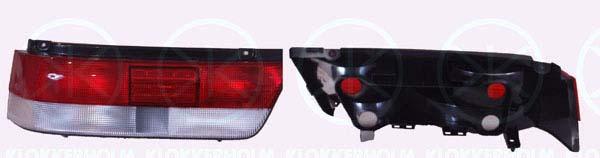 Tail Light Assembly, without bulb holder, Left, 3567060B10 (SUZUKI), 3567080EA0 (SUZUKI), 3567080EA0000 (SUZUKI), 3567080EAO (SUZUKI)