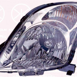 Headlight, Right, Illuminance [lx]: 17.5, H4, Housing Colour: black, Vehicle Production Country: Hungary, without motor for headlamp levelling, 35120-62J10 (SUZUKI), 35120-62J10-000 (SUZUKI), 3512062J11 (SUZUKI), 35120-62J11 (SUZUKI), 3512062J11000 (SUZUKI), 35120-62J11-000 (SUZUKI)