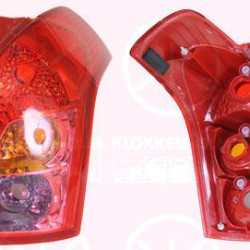 Tail Light Assembly, without bulb holder, Right, 3565073K00 (SUZUKI), 3565073K00000 (SUZUKI)