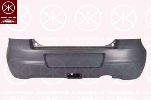 Bumper, w/primer, Rear, not for trim level: Sport, 7181172K00799 (SUZUKI), 71811-72K00-799 (SUZUKI), 71811-73K00-799 (SUZUKI)